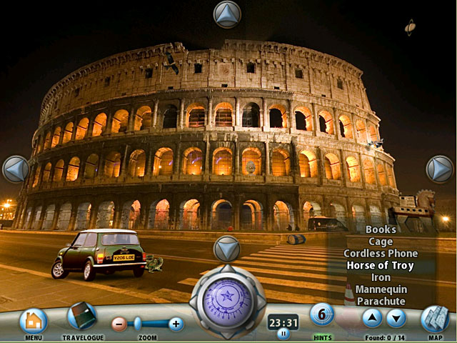 Travelogue 360: Rome - The Curse of the Necklace game screenshot - 1