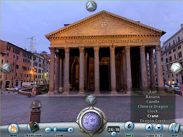 Travelogue 360: Rome - The Curse of the Necklace game screenshot - 3
