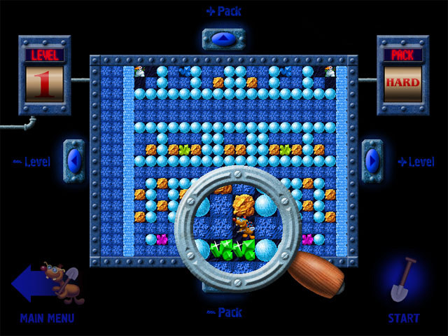 Treasure Mole: Winter Vacations game screenshot - 3