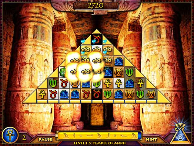 Treasure Pyramid game screenshot - 3