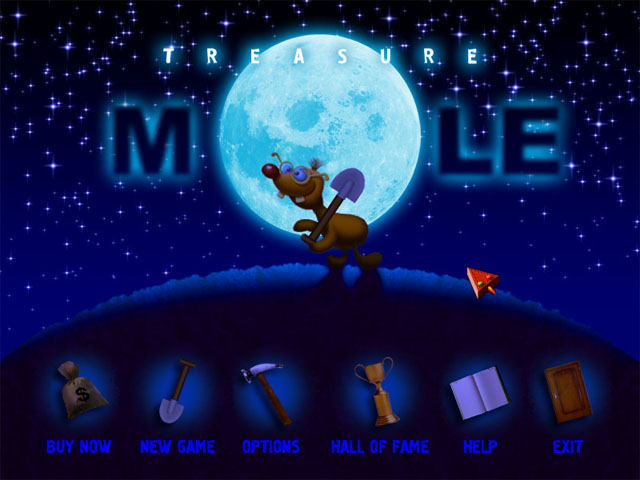 Treasure Mole game screenshot - 1