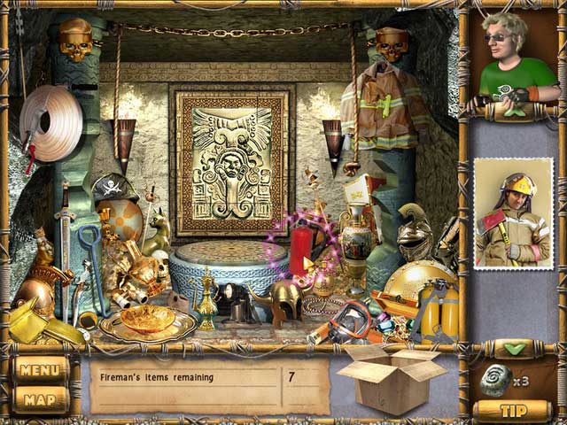 The Treasures of Mystery Island game screenshot - 1