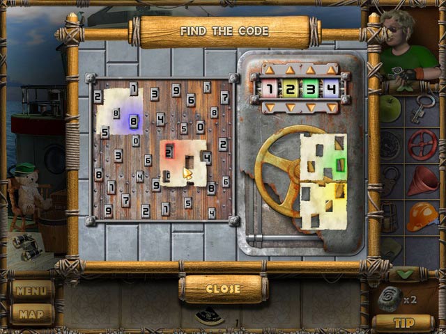 The Treasures of Mystery Island game screenshot - 3