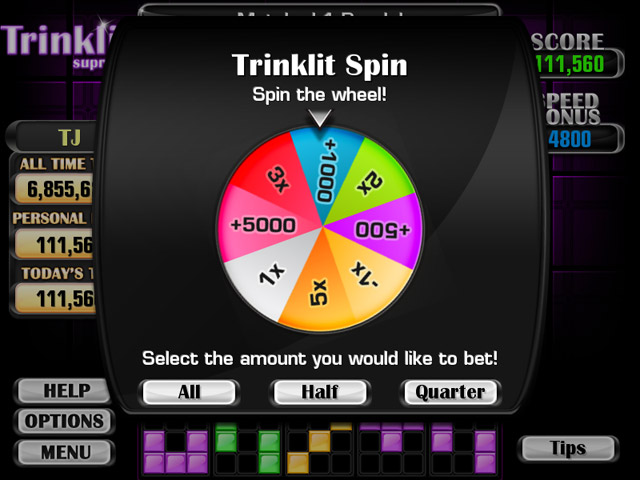 Trinklit Supreme game screenshot - 2