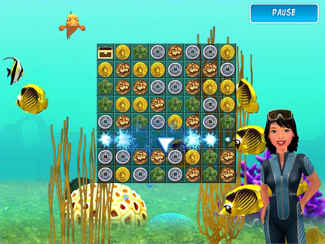 Tropical Dream: Underwater Odyssey game screenshot - 2
