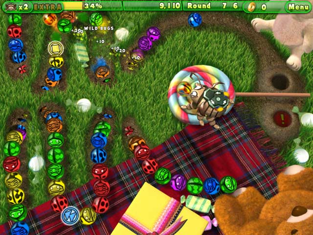 Tumblebugs 2 game screenshot - 1
