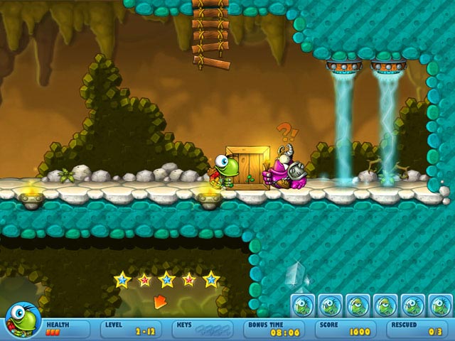 Turtix: Rescue Adventure game screenshot - 2