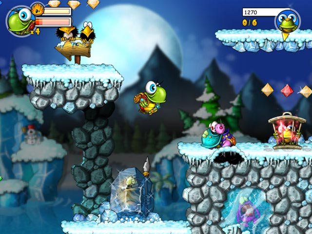 Turtix game screenshot - 3
