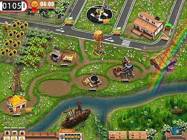 TV Farm game screenshot - 1