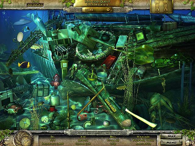 Undiscovered World: The Incan Sun game screenshot - 1