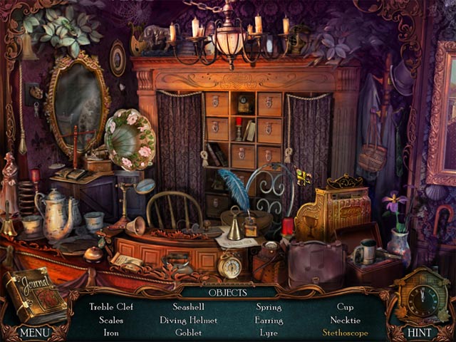 Victorian Mysteries: The Yellow Room game screenshot - 1