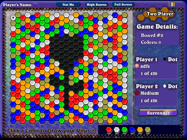 Virus 3 game screenshot - 1