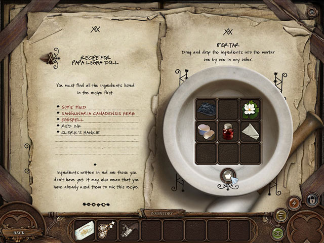 Voodoo Whisperer: Curse of a Legend Collector's Edition game screenshot - 2