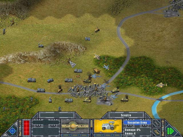 War On Folvos game screenshot - 1