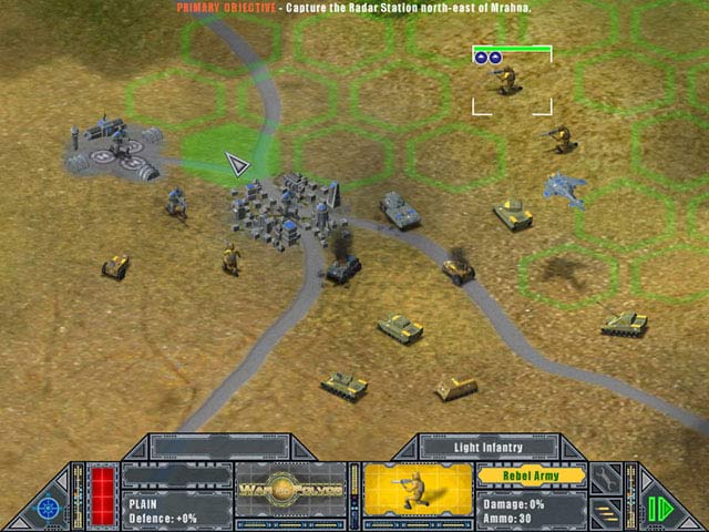 War On Folvos game screenshot - 2