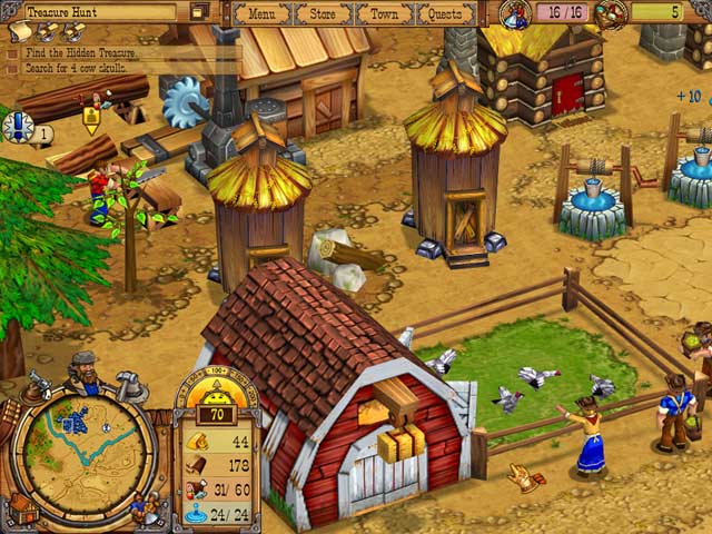 Westward II: Heroes of the Frontier game screenshot - 1