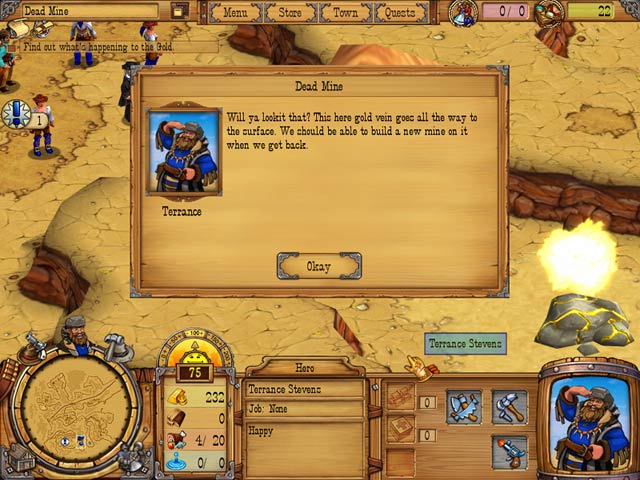 Westward II: Heroes of the Frontier game screenshot - 2