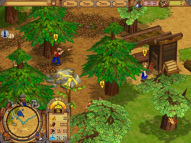 Westward II: Heroes of the Frontier game screenshot - 3