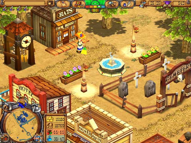Westward III: Gold Rush game screenshot - 1
