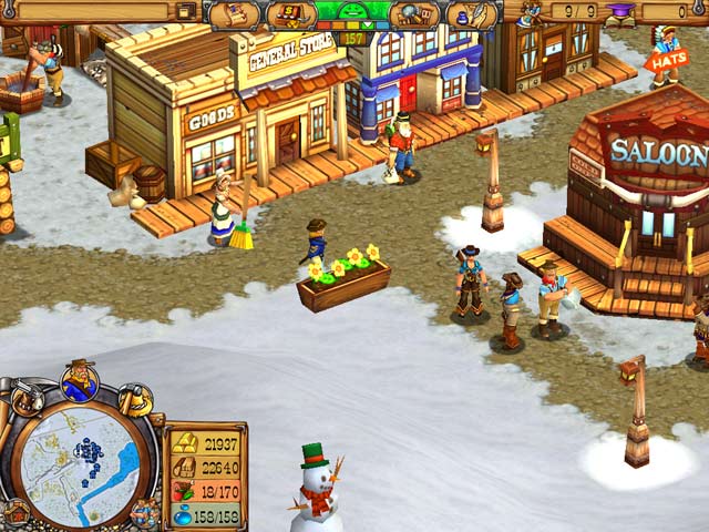 Westward III: Gold Rush game screenshot - 3