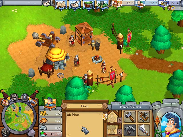 Westward Kingdoms game screenshot - 1