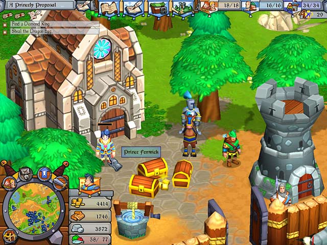 Westward Kingdoms game screenshot - 3
