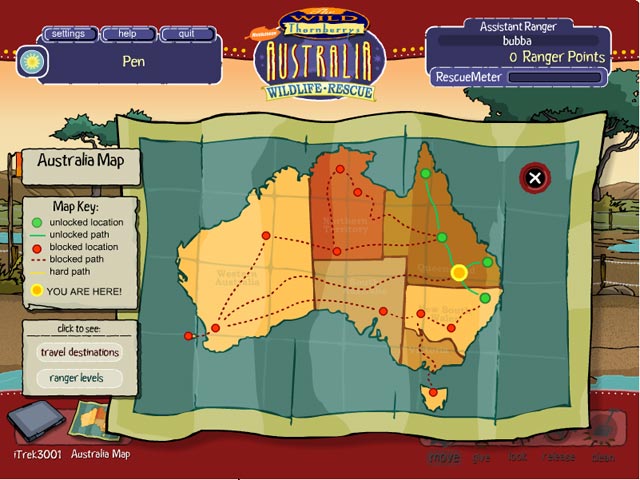 Wild Thornberrys Australian Wildlife Rescue game screenshot - 3