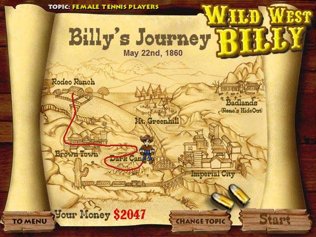 Wild West Billy game screenshot - 2