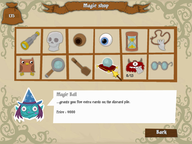 Wonderland Solitaire game screenshot - 3