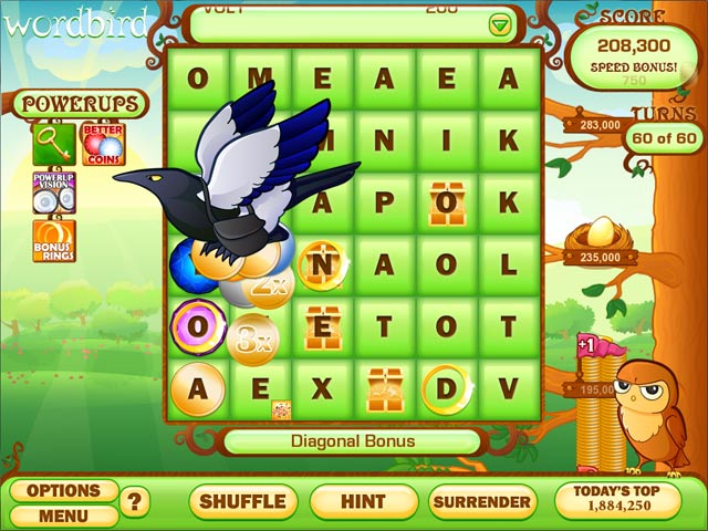 Word Bird Supreme game screenshot - 3