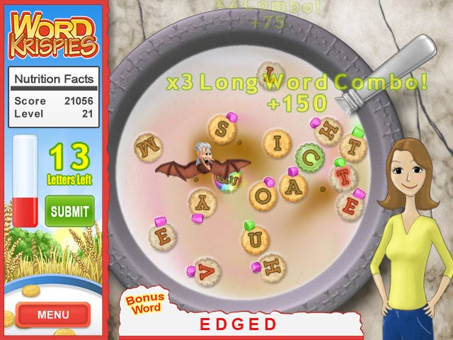Word Krispies game screenshot - 3