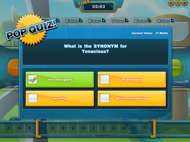 Word Power: The Green Revolution game screenshot - 3