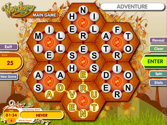 Wordary game screenshot - 2