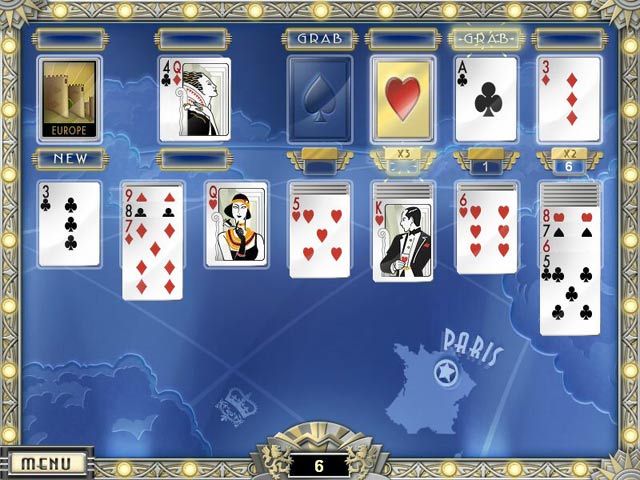 World Class Solitaire game screenshot - 1