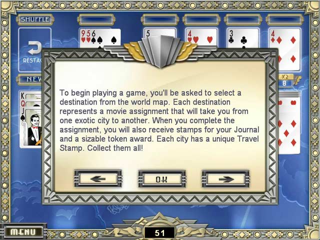 World Class Solitaire game screenshot - 3