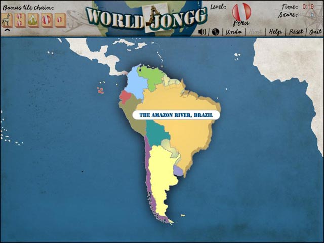 World Jongg game screenshot - 2