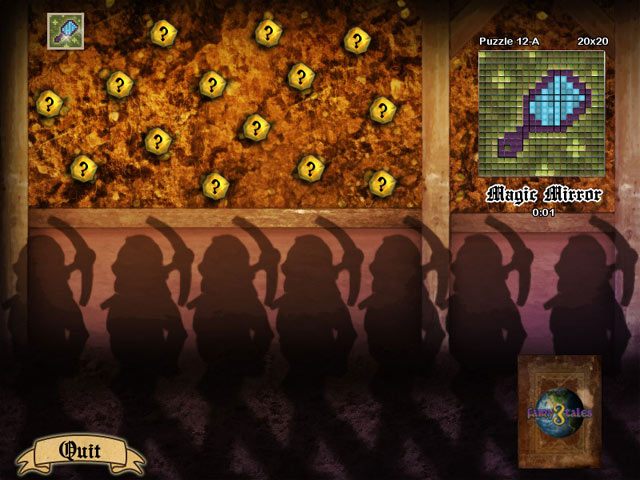 World Mosaics 3 - Fairy Tales game screenshot - 2