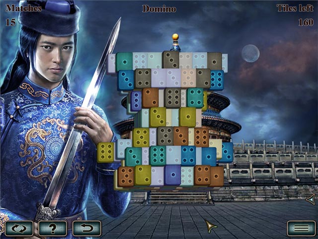 World's Greatest Temples Mahjong game screenshot - 1