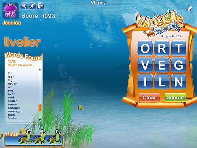 Wriggle Words game screenshot - 3