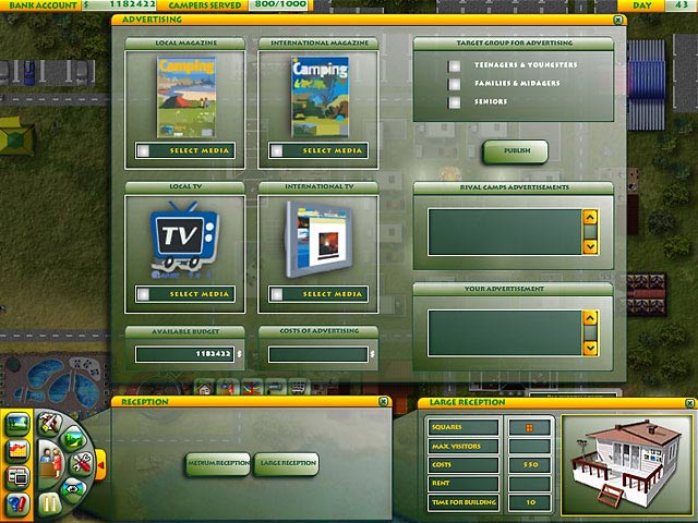 Youda Camper game screenshot - 3