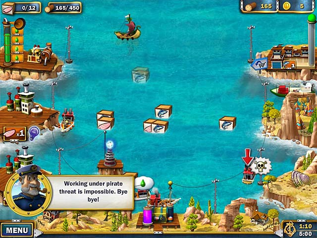 Youda Fisherman game screenshot - 1