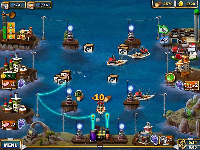 Youda Fisherman game screenshot - 3