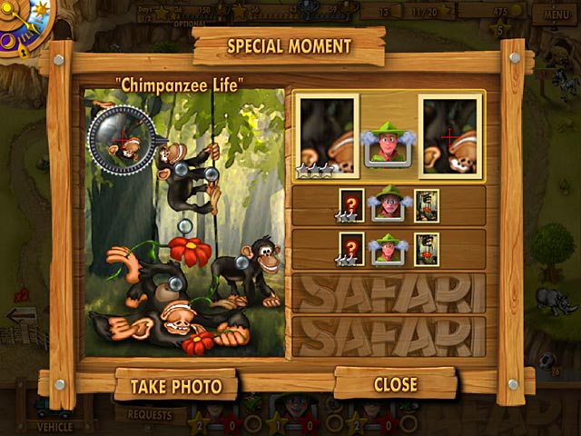 Youda Safari game screenshot - 2