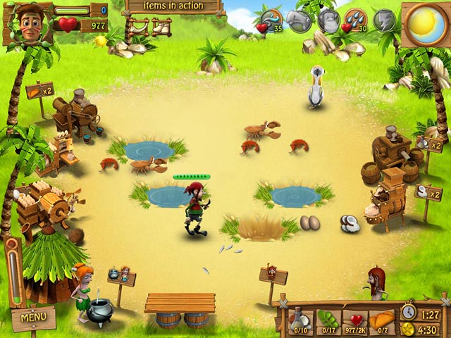 Youda Survivor game screenshot - 1