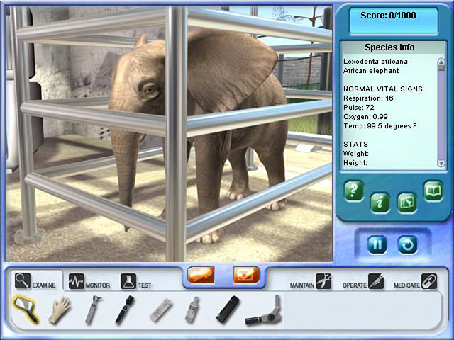 Zoo Vet 2: Endangered Animals game screenshot - 1