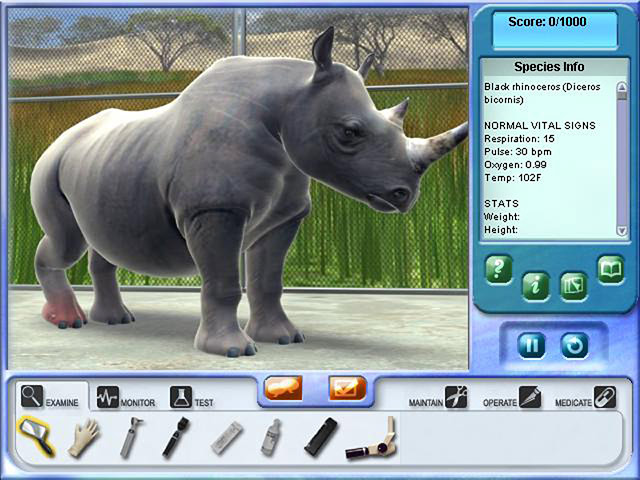 Zoo Vet 2: Endangered Animals game screenshot - 3