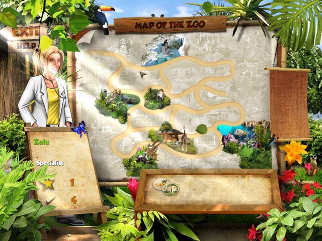 Zulu's Zoo game screenshot - 2