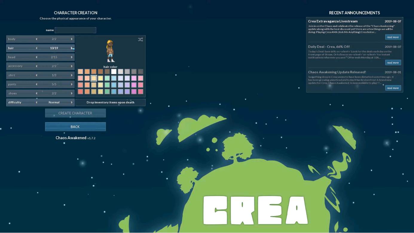 Crea - 1 screenshots