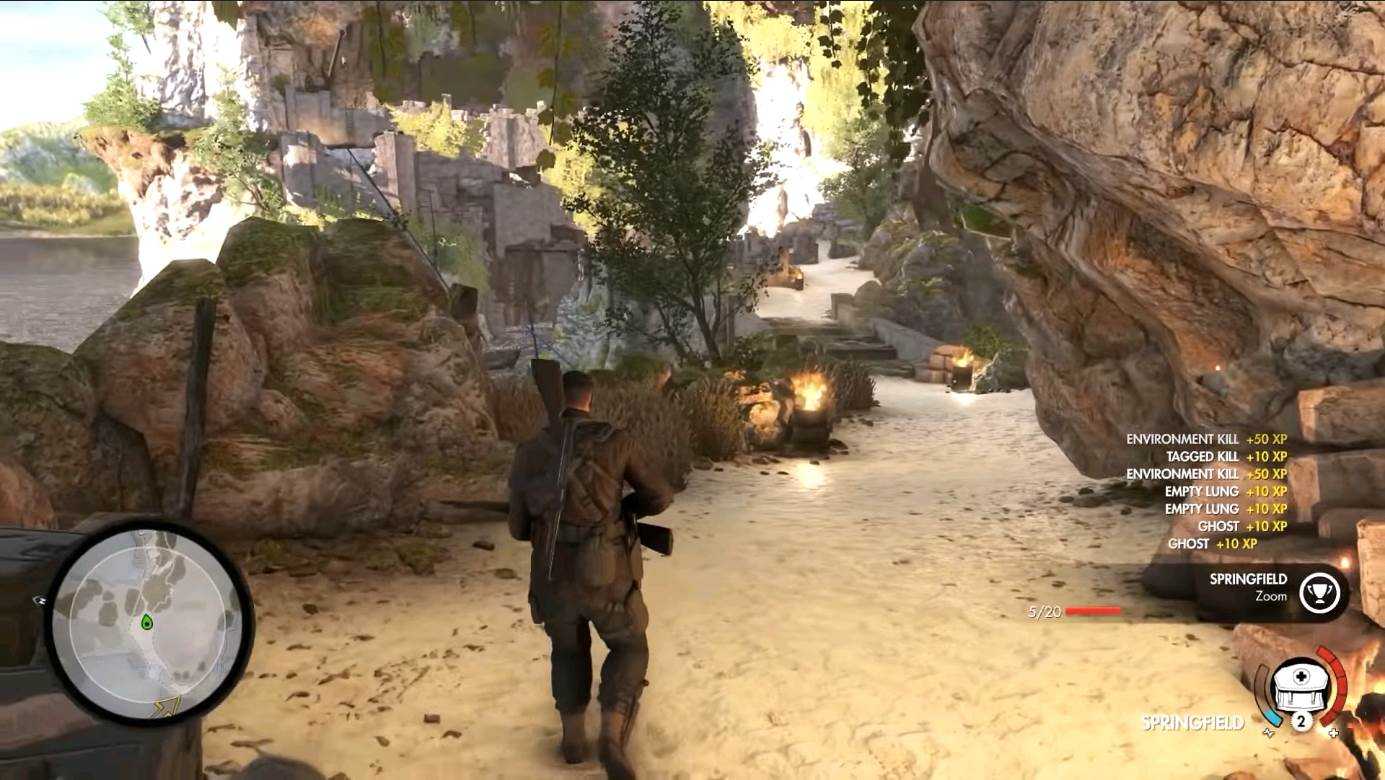 Sniper Elite 4 - 2 screenshots
