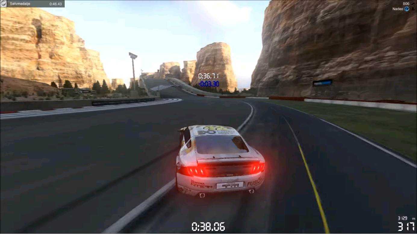Trackmania 2 Canyon - 5 screenshots